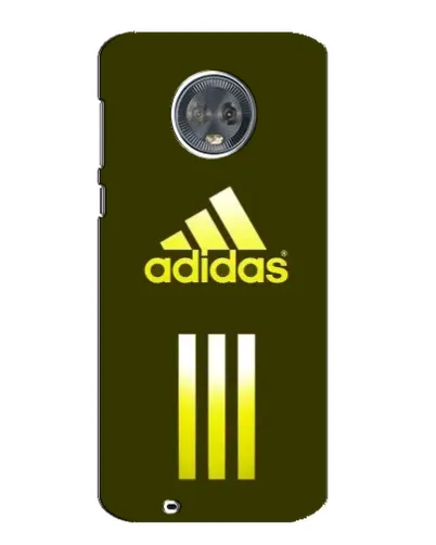 Чехол для Motorola MOTO G6 с картинкой «Оливковый градиент Adidas»