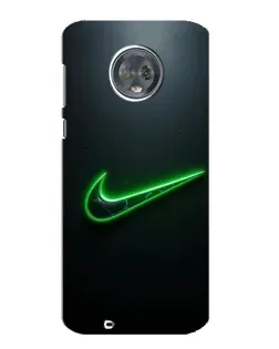 Чехол для Motorola MOTO G6 с картинкой «Неоновый контур Nike» Чехол для Motorola MOTO G6 с картинкой «Неоновый контур Nike»