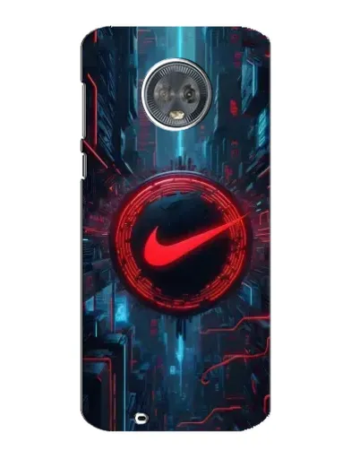 Чехол для Motorola MOTO G6 с картинкой «Техногенный стиль Nike» Чехол для Motorola MOTO G6 с картинкой «Техногенный стиль Nike»