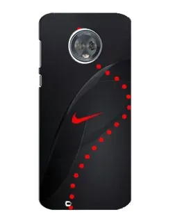 Чехол для Motorola MOTO G6 с картинкой «Абстрактный дизайн Nike»