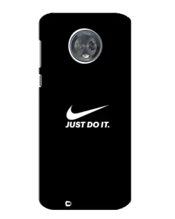 Чехол для Motorola MOTO G6 с картинкой «Минимализм от Nike»