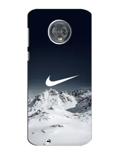 Чехол для Motorola MOTO G6 с картинкой «Nike — зимние горы» Чехол для Motorola MOTO G6 с картинкой «Nike — зимние горы»