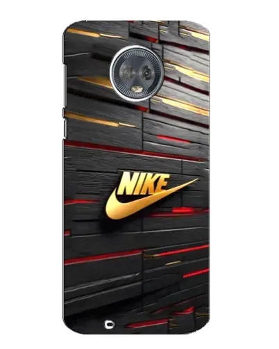 Чехол для Motorola MOTO G6 с картинкой «Золотой Nike на металле» Чехол для Motorola MOTO G6 с картинкой «Золотой Nike на металле»