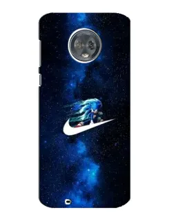 Чехол для Motorola MOTO G6 с картинкой «Звездный путь Nike»