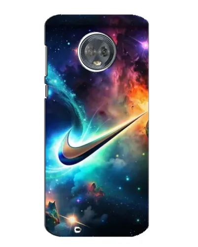 Чехол для Motorola MOTO G6 с картинкой «Космический Nike Swoosh» Чехол для Motorola MOTO G6 с картинкой «Космический Nike Swoosh»