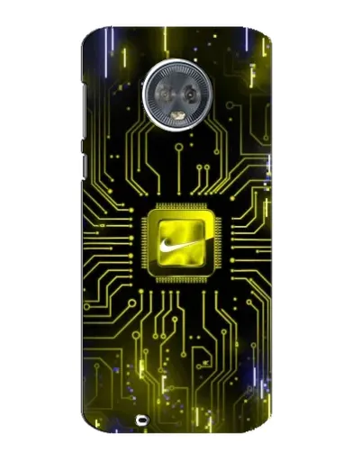 Чехол для Motorola MOTO G6 с картинкой «Nike — золотая искра» Чехол для Motorola MOTO G6 с картинкой «Nike — золотая искра»