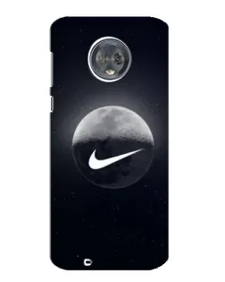 Чехол для Motorola MOTO G6 с картинкой «Nike в стиле граффити»