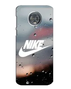 Чехол для Motorola MOTO G6 с картинкой «Nike в стиле ретро»