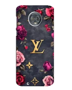 Чехол для Motorola MOTO G6 с картинкой «Цветочный Louis Vuitton»