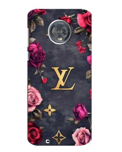 Чехол для Motorola MOTO G6 с картинкой «Цветочный Louis Vuitton»