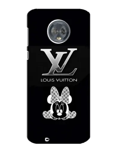 Чехол для Motorola MOTO G6 с картинкой «LV и Минни Маус»