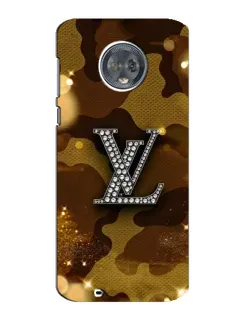 Чехол для Motorola MOTO G6 с картинкой «Камуфляжный Louis Vuitton»