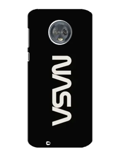 Чехол для Motorola MOTO G6 с картинкой «NASA — вертикальный логотип» Чехол для Motorola MOTO G6 с картинкой «NASA — вертикальный логотип»