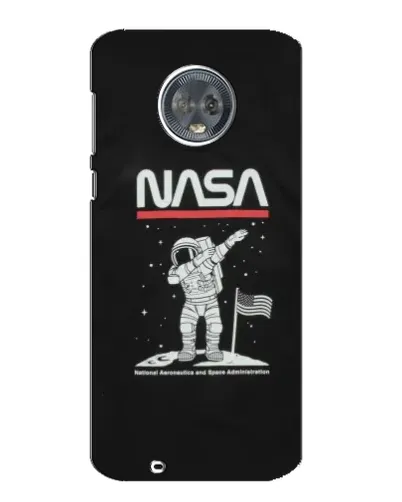 Чехол для Motorola MOTO G6 с картинкой «NASA — шагаем по Луне» Чехол для Motorola MOTO G6 с картинкой «NASA — шагаем по Луне»