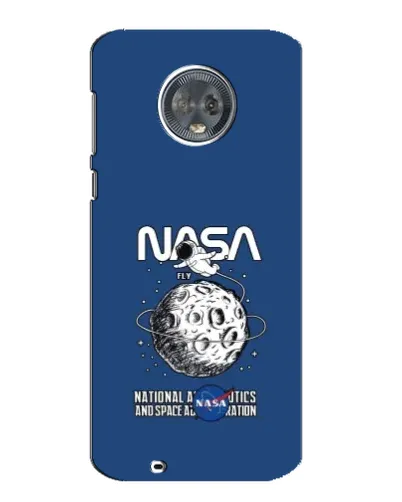 Чехол для Motorola MOTO G6 с картинкой «NASA — лунная миссия» Чехол для Motorola MOTO G6 с картинкой «NASA — лунная миссия»