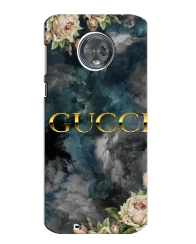 Чехол для Motorola MOTO G6 с картинкой «Абстрактные цветы Gucci» Чехол для Motorola MOTO G6 с картинкой «Абстрактные цветы Gucci»