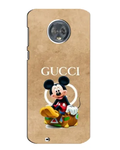 Чехол для Motorola MOTO G6 с картинкой «Микки Маус Gucci — крафт» Чехол для Motorola MOTO G6 с картинкой «Микки Маус Gucci — крафт»