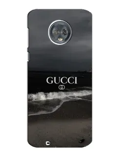 Чехол для Motorola MOTO G6 с картинкой «Gucci — морской прибой»