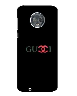 Чехол для Motorola MOTO G6 с картинкой «Gucci — красный градиент»