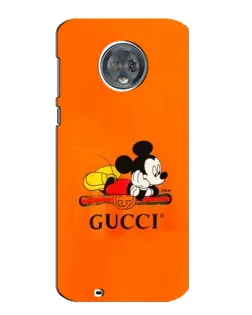 Чохол для Motorola MOTO G6 з картинкою «Міккі Маус Gucci — помаранч» Чохол для Motorola MOTO G6 з картинкою «Міккі Маус Gucci — помаранч»