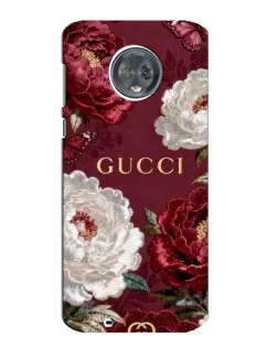 Чохол для Motorola MOTO G6 з картинкою «Gucci — бордові троянди» Чохол для Motorola MOTO G6 з картинкою «Gucci — бордові троянди»