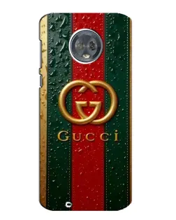 Чохол для Motorola MOTO G6 з картинкою «Gucci — фірмова смуга та золото» Чохол для Motorola MOTO G6 з картинкою «Gucci — фірмова смуга та золото»