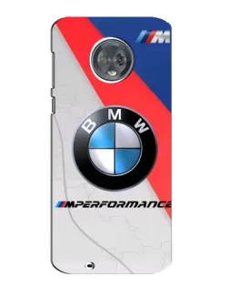 Чехол для Motorola MOTO G6 с картинкой «BMW Performance стиль»