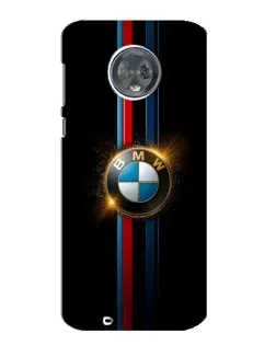 Чехол для Motorola MOTO G6 с картинкой «BMW M-Power неон»