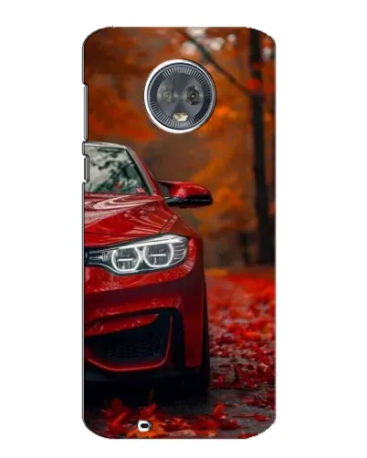 Чехол для Motorola MOTO G6 с картинкой «Осенняя BMW M4»