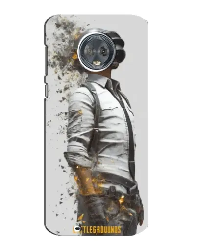 Чехол для Motorola MOTO G6 с картинкой «PUBG — боец в пыли»