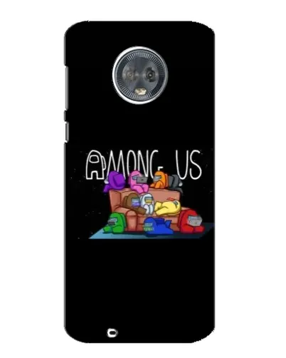 Чехол для Motorola MOTO G6 с картинкой «Логотип Among Us» Чехол для Motorola MOTO G6 с картинкой «Логотип Among Us»