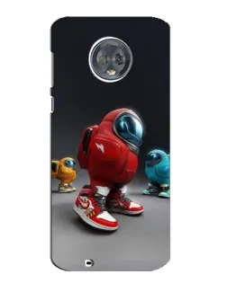 Чехол для Motorola MOTO G6 с картинкой «Among Us — 3D стиль» Чехол для Motorola MOTO G6 с картинкой «Among Us — 3D стиль»