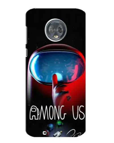 Чехол для Motorola MOTO G6 с картинкой «Красный импостер — макро» Чехол для Motorola MOTO G6 с картинкой «Красный импостер — макро»