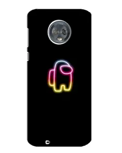 Чехол для Motorola MOTO G6 с картинкой «Among Us градиент»