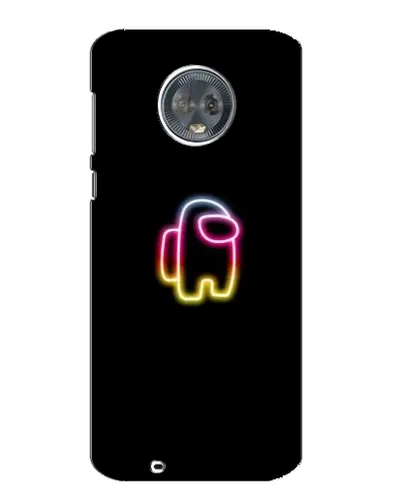 Чехол для Motorola MOTO G6 с картинкой «Among Us градиент» Чехол для Motorola MOTO G6 с картинкой «Among Us градиент»