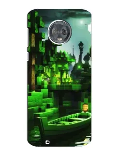 Чехол для Motorola MOTO G6 с картинкой «Minecraft лесной пейзаж» Чехол для Motorola MOTO G6 с картинкой «Minecraft лесной пейзаж»