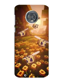 Чехол для Motorola MOTO G6 с картинкой «Поле подсолнухов»