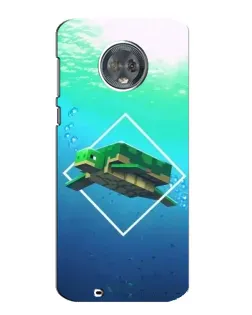 Чохол для Motorola MOTO G6 з картинкою «Черепаха Minecraft» Чохол для Motorola MOTO G6 з картинкою «Черепаха Minecraft»