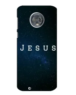 Чехол для Motorola MOTO G6 с картинкой «Звездное небо Jesus»