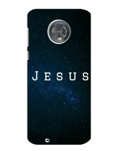 Чехол для Motorola MOTO G6 с картинкой «Звездное небо Jesus»