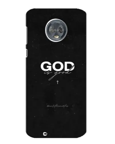 Чехол для Motorola MOTO G6 с картинкой «GOD — Бог над всем»