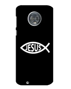 Чехол для Motorola MOTO G6 с картинкой «Классический Jesus»