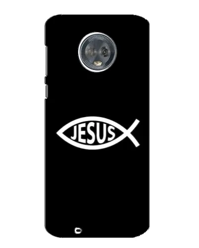 Чехол для Motorola MOTO G6 с картинкой «Классический Jesus»