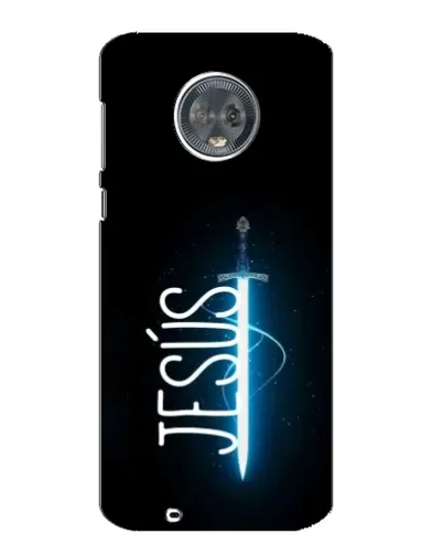 Чехол для Motorola MOTO G6 с картинкой «Меч Духа Jesus»