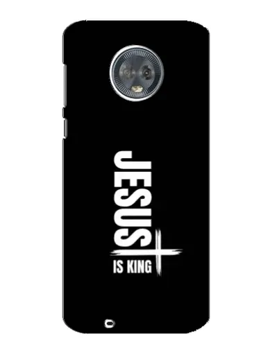 Чехол для Motorola MOTO G6 с картинкой «Вертикаль веры Jesus»