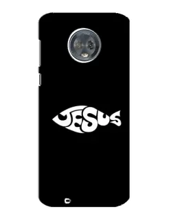 Чохол для Motorola MOTO G6 з картинкою «Риба  Jesus»