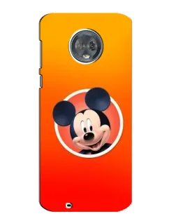 Чехол для Motorola MOTO G6 с картинкой «Mickey в круге»