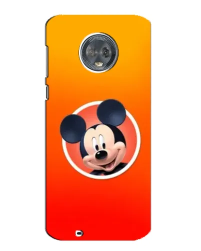 Чехол для Motorola MOTO G6 с картинкой «Mickey в круге»
