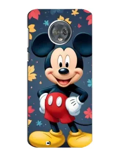 Чехол для Motorola MOTO G6 с картинкой «Осенний Mickey Mouse»