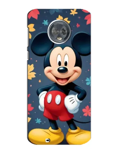 Чехол для Motorola MOTO G6 с картинкой «Осенний Mickey Mouse»